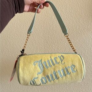 Juicy couture yellow barrel bag